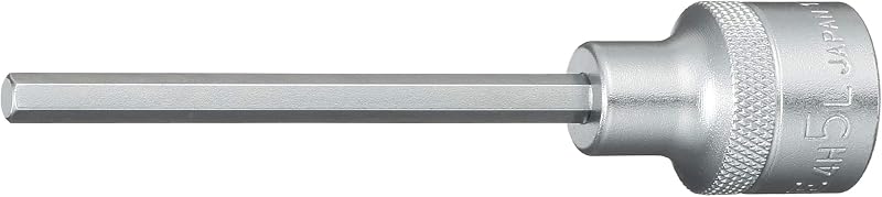 Soquete sextavado longo TONE com encaixe de 12,7 mm e 100 mm – 4H-05L