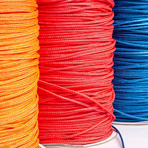 Cuerda Throw Line UHMWPE para Camping, Senderismo, Trabajo en Árboles Arborista fuerza 485lb y diámetro 2mm miniatura 6