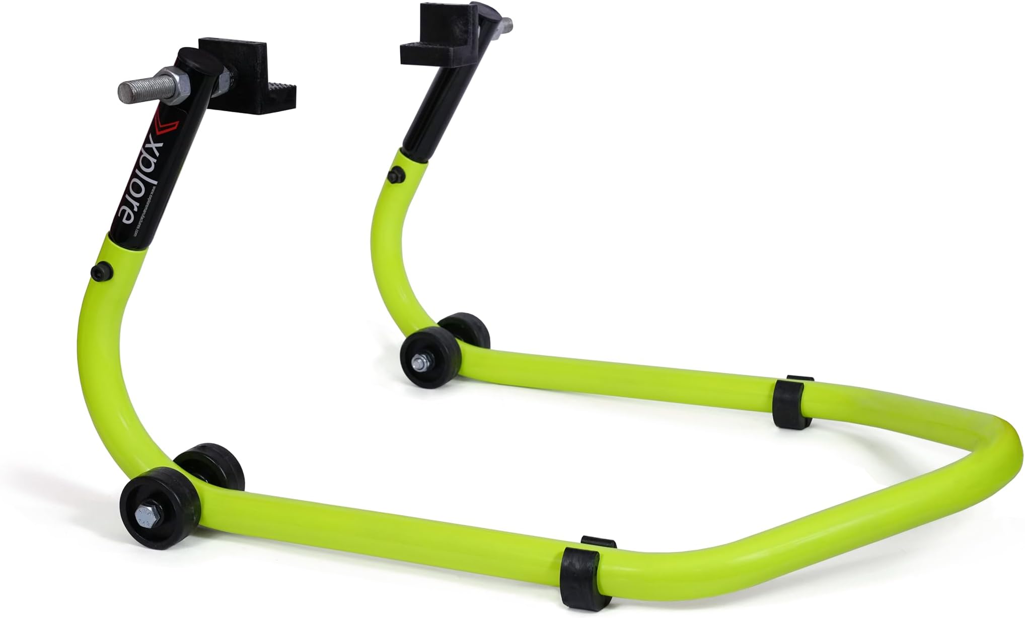 Dismantle Premium Universal Paddock Stand with Swingarm L Supports for All Bikes Upto 300kg Weight (Comes with 5 Year Frame Warranty- YELLOW)