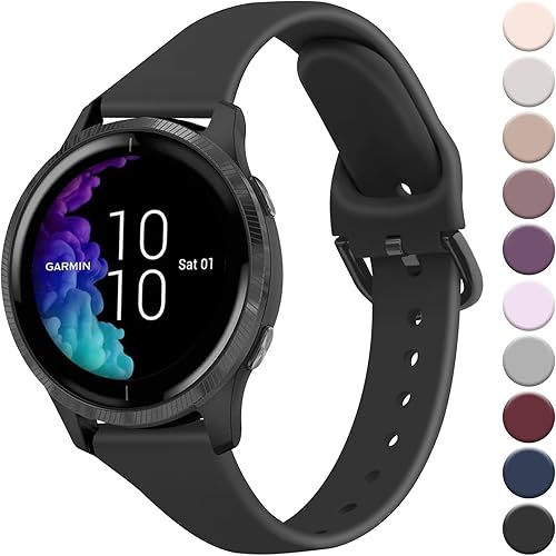 Meliya Bandas compatibles con Garmin Venu 2 Plus  Venu Sq  Venu  Vivoactive 5  Vivoactive 3 correas de reloj para mujeres y hombres, correa de