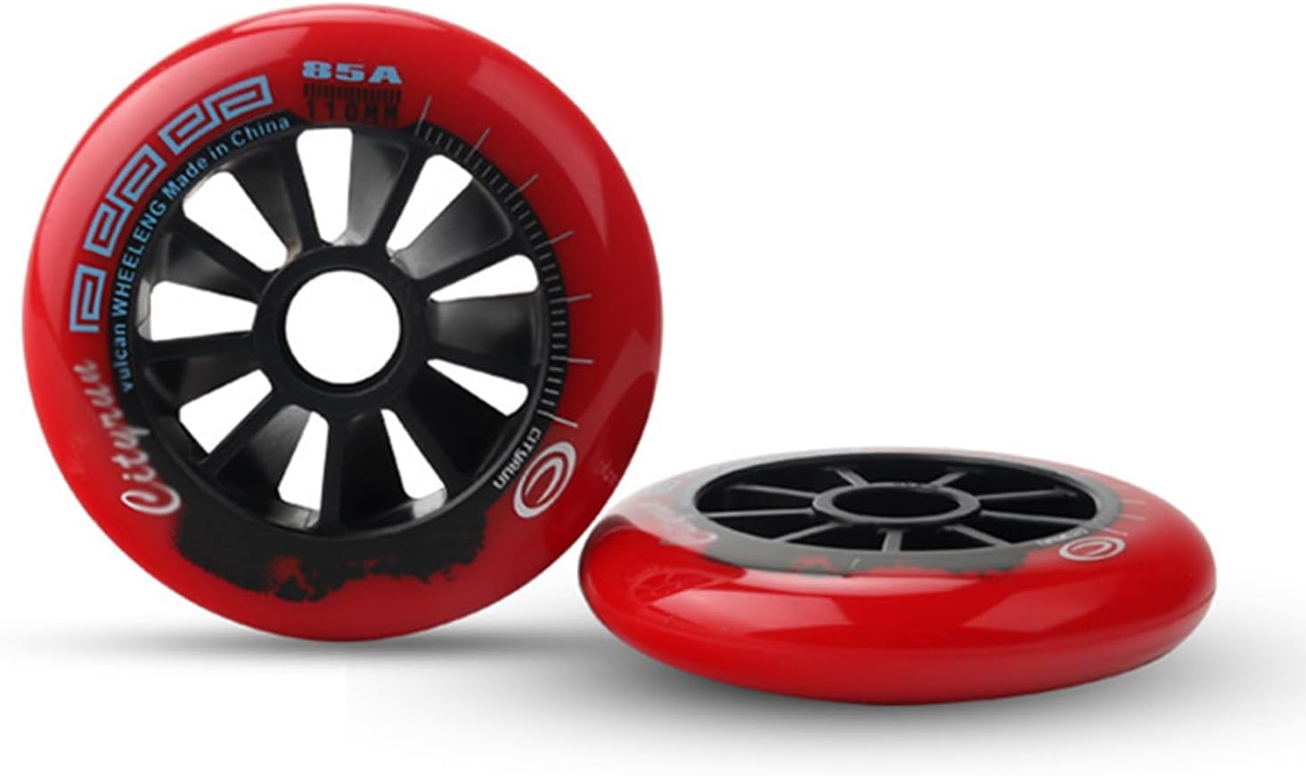 Inline Skate Wheels Outdoor Indoor 85A 90/100/110mm (6/8-Pack) Highly Elastic Wheels Inline Skates Replacement Wheel