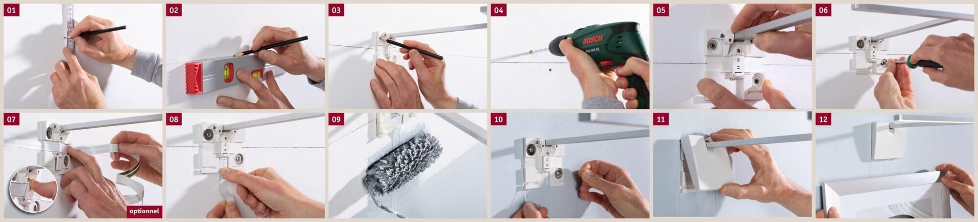 Paulmann 95586 Accessoires Câble plat pour luminaires pour tableaux Xana et Adelia 4m Blanc