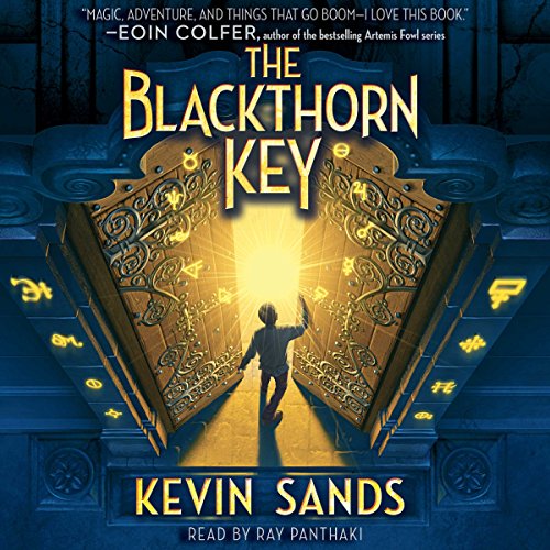 Diseño de la portada del título Blackthorn Key