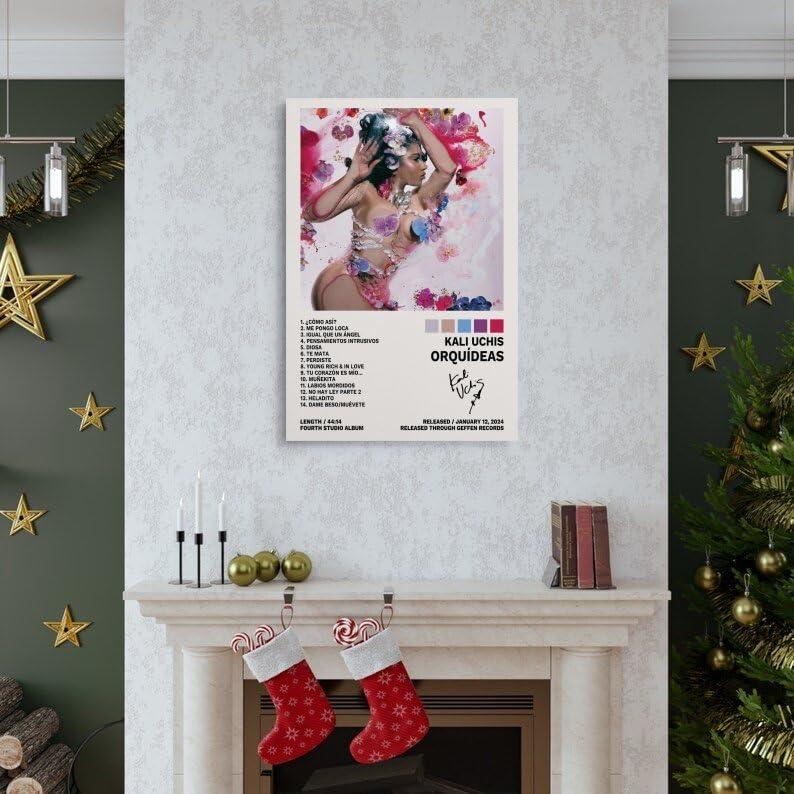 Amazon.com: SANVT Kali Uchis Poster Orquídeas Album Cover Posters