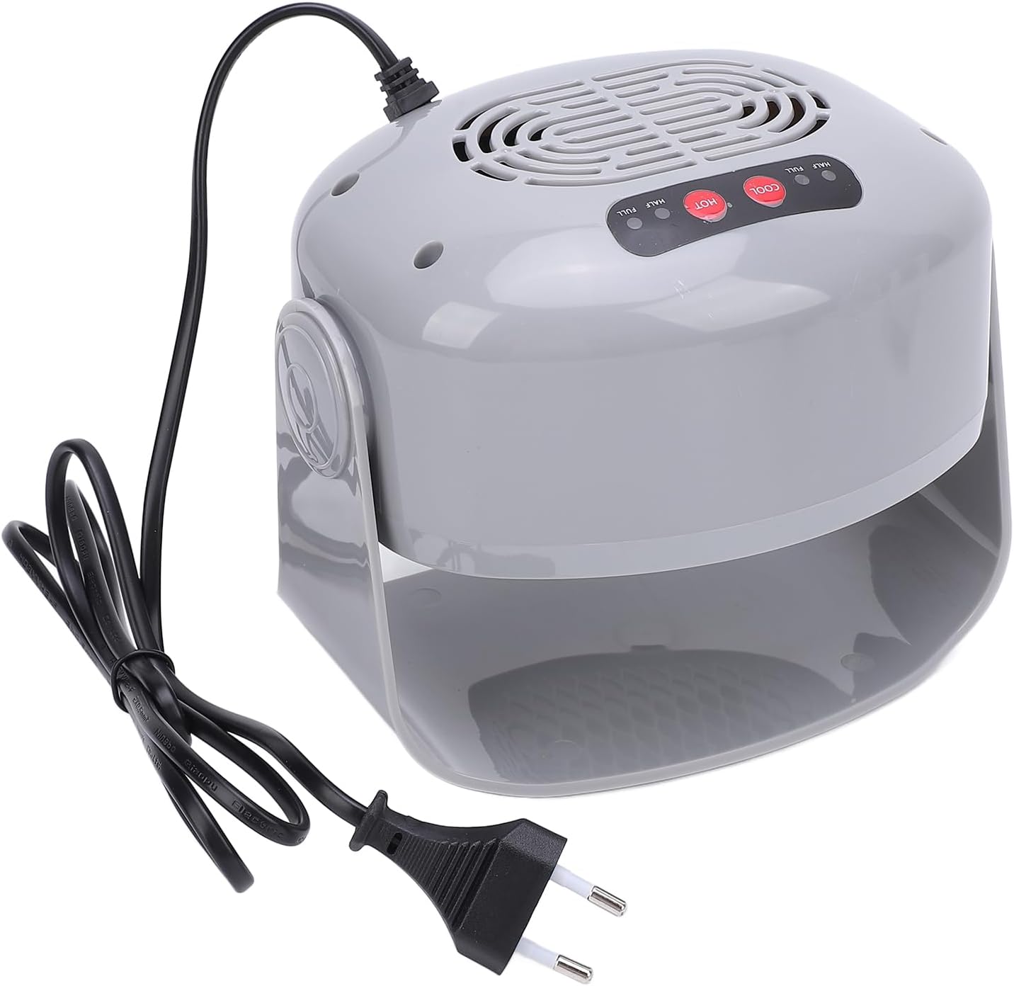 Air Nail Dryer, 300W 600W 2 Adjustable Gears Rotatable Hot and Cold Nail Drying Fan with Auto Sensor, Quick Dry Nail Fan Dryer for Fingernail Toenail, Regular Nail Polish Home