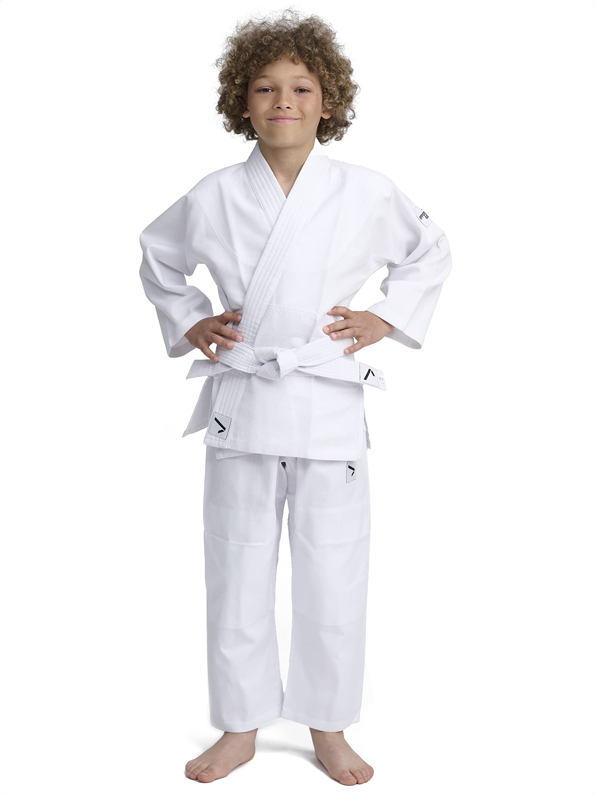 Ippon GearUnisex Kid's Beginner 2 Children's Judo Suit, White, 140 (EU)