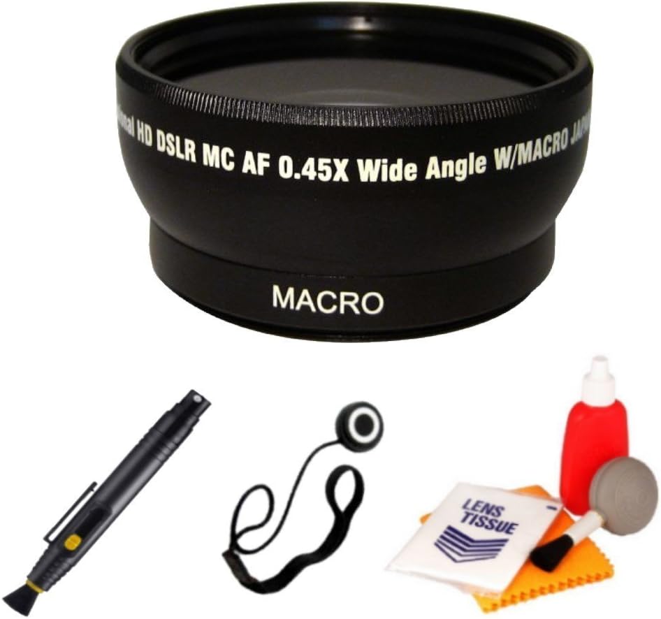 Wide Angle Lens Kit for NIKON 1 (V1, J1) Digital Cameras