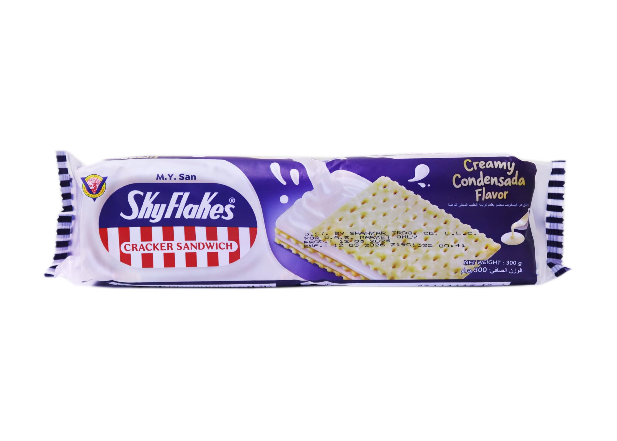 M.Y.San Skyflakes Condensada Cracker 300 g (Pack of 10)
