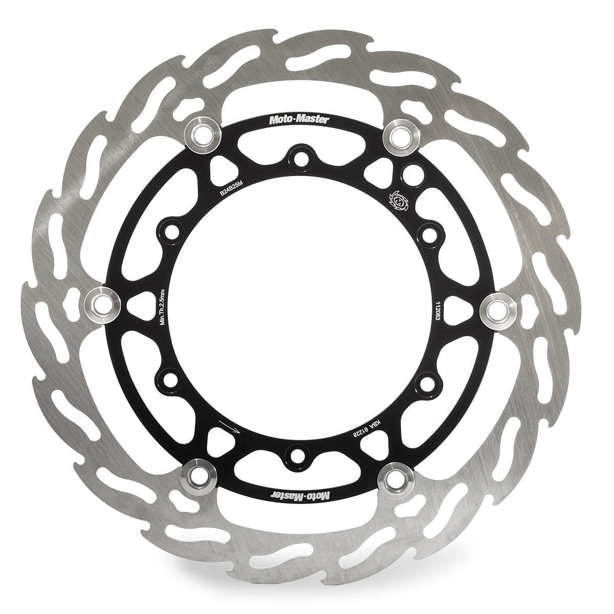 Moto Master Disco Freno Moto Flame Floating Anteriore Oversized per un raffreddamento ottimale e resistenza - Ø270 mm - spessore 3,1 mm