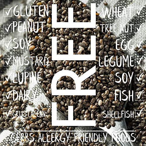 Gerbs Super Seed Smoothie Enhancing Bundle, 6 Total Pounds (Black Chia Seeds, Brown Flax Seeds & Roasted Unsalted Whole Hemp Seeds) Top 14 Food Allergen Free, Non Gmo, Kosher, Made In Rhode Island #TOP7