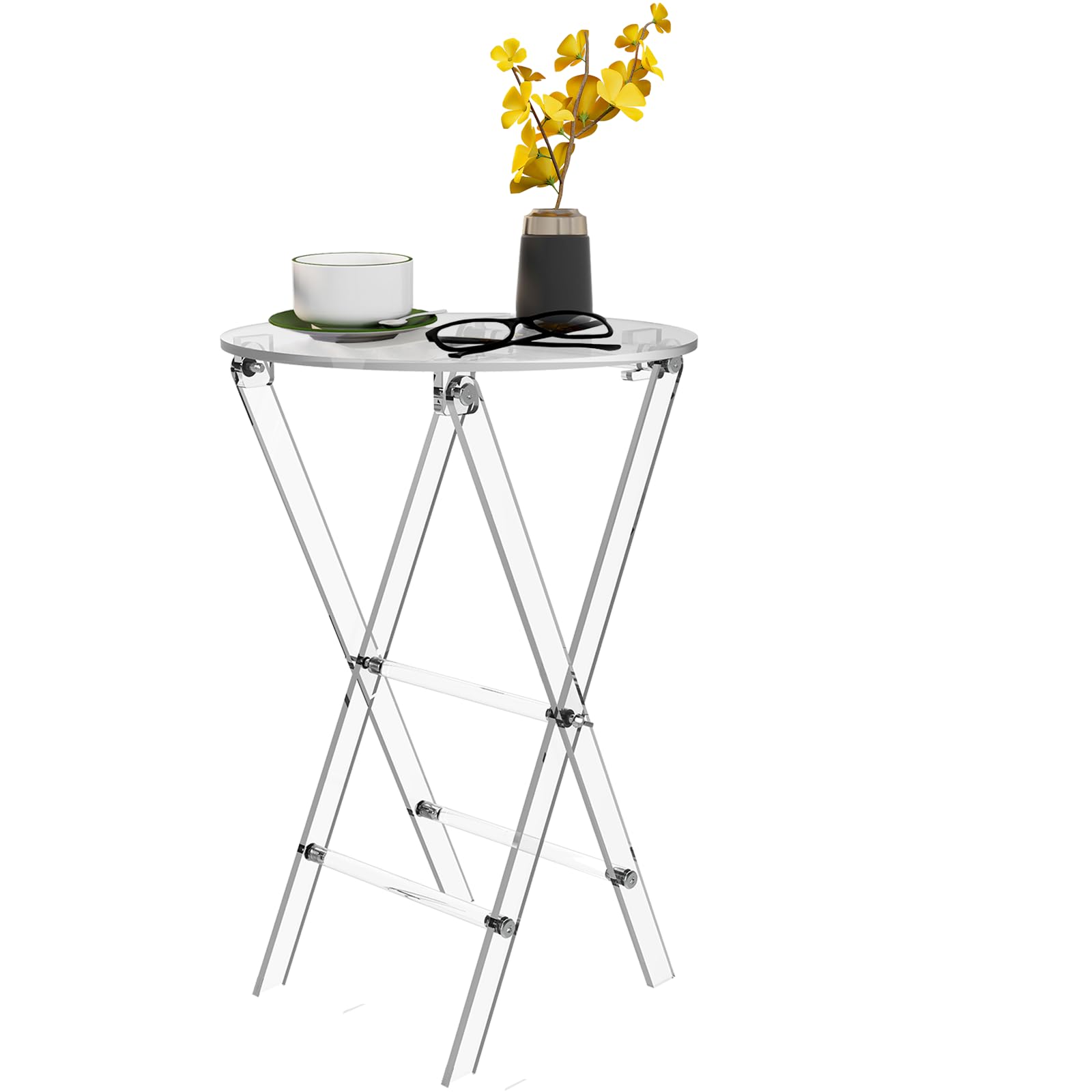 Amazon.com: DigDozer Acrylic Folding TV Tray Table - 23