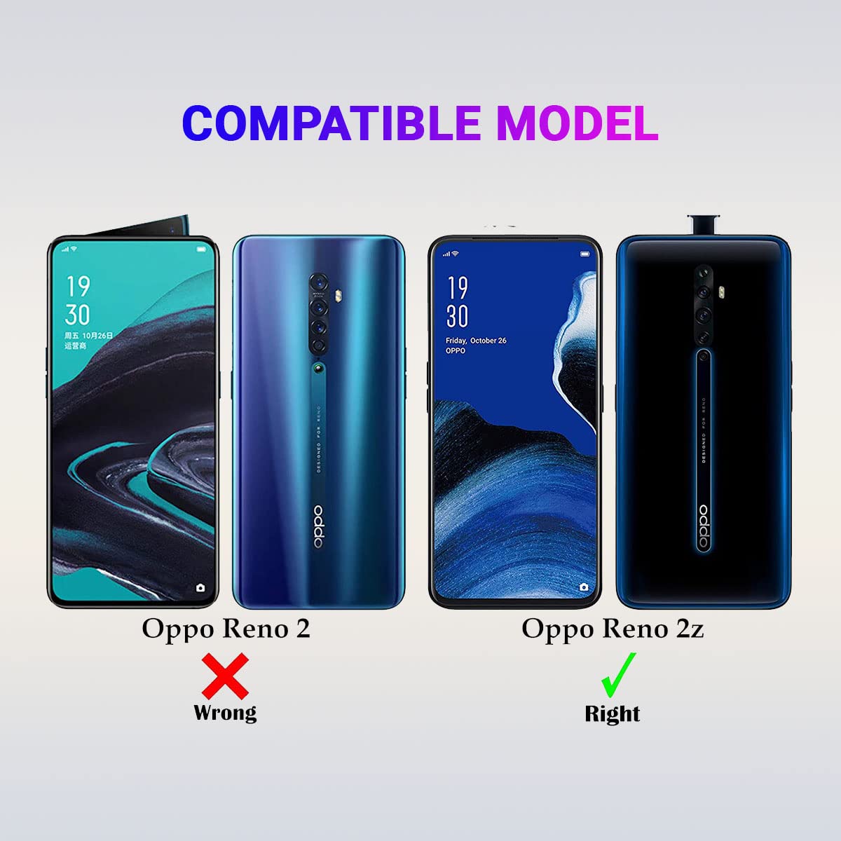 Oppo Reno 2F/2Z Silicone Case - Pink -2