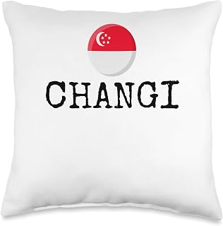 Changi City Singaporean Vacations Singapore Women Men Throw Pillow