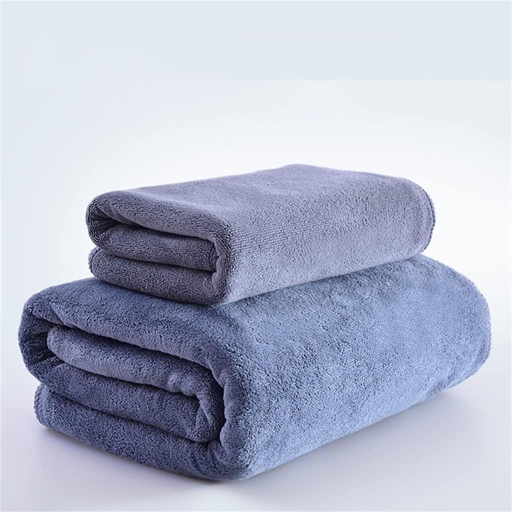 Bath Towels Quick-Drying Adult Thickened Household Couples Absorbent and Non-linting Bath Towel(E)