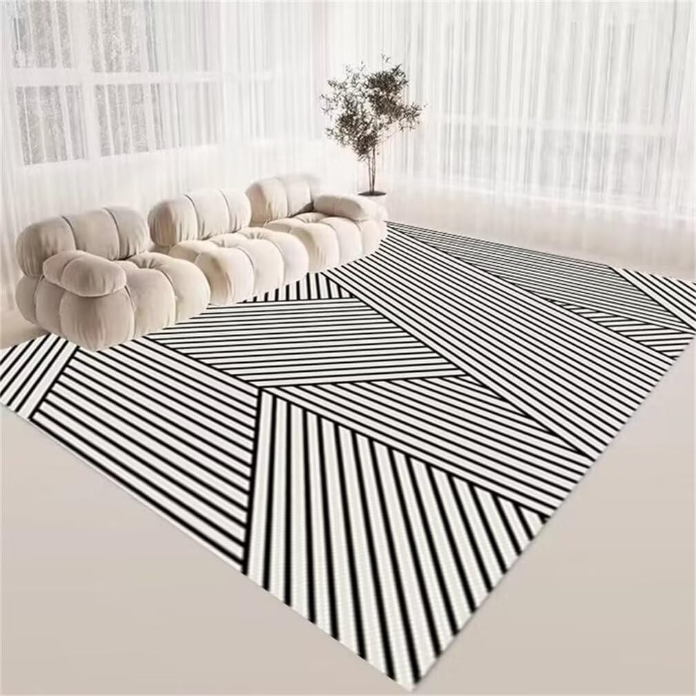 Tapis de chambre fille moderne pour espace de jeu ado