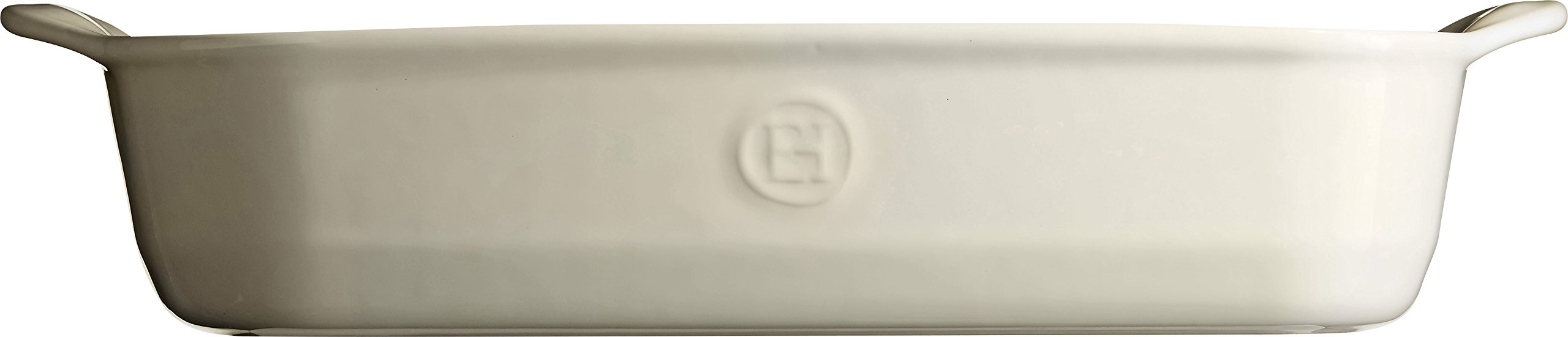 Plat à Four Rectangulaire Emile Henry 36x23x7 Cm - Céramique HR, Va Du Congélateur Au Four (270°C) - Fabriqué En France, Garanti 10 Ans