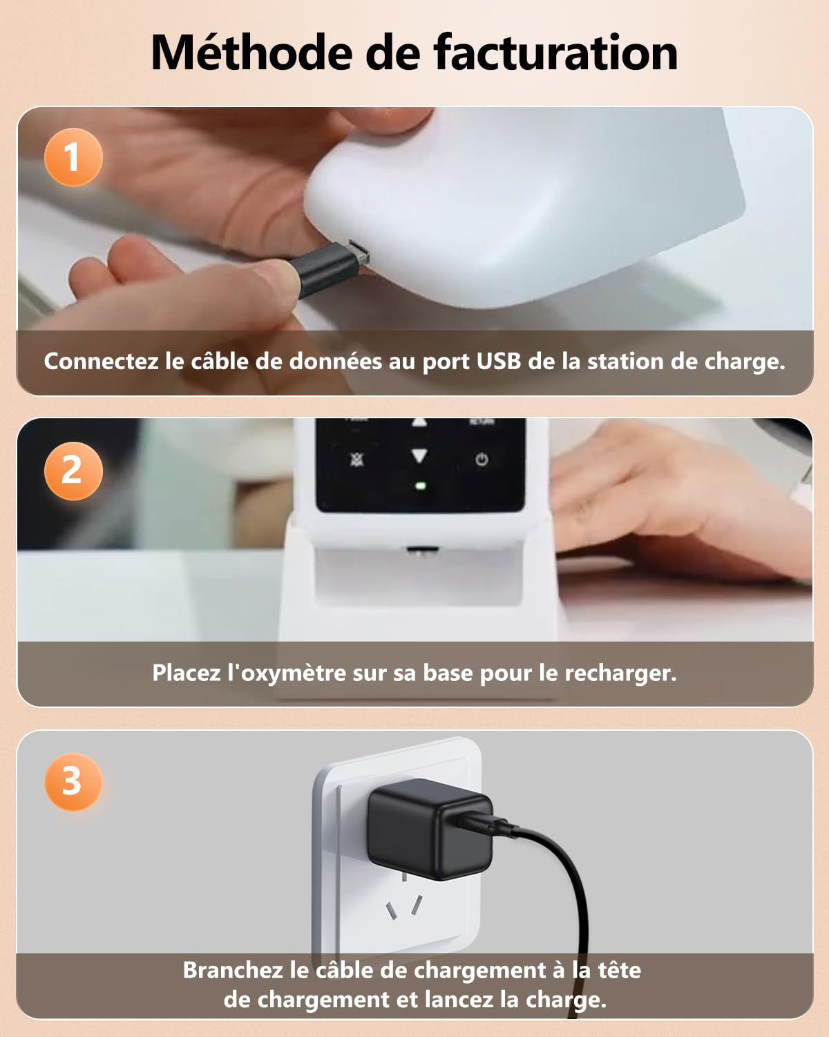 HealthTree Oxymètre de Pouls pour Bébé, Saturometre Pied avec Bluetooth App | Surveillance Intelligente de la Saturation en Oxygène du Sang et Fréquence Cardique, avec Alarme, Rechargeable Suivi Sommeil