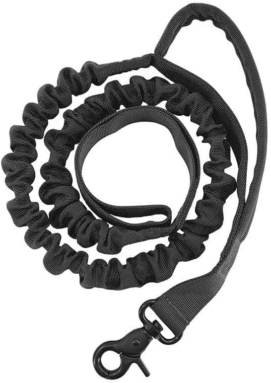Miniatura 6 de BUYTER Collar táctico de nailon reflectante para perro, militar, ajustable, duradero para pastor alemán grande, entrenamiento al aire libre, caminar