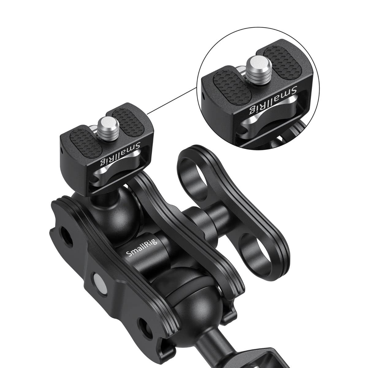 SmallRig Braccio articolato con doppia vite 1/4