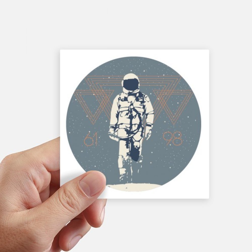 Autocollant univers et alien imperméable grand format 10cm pour customisation totale