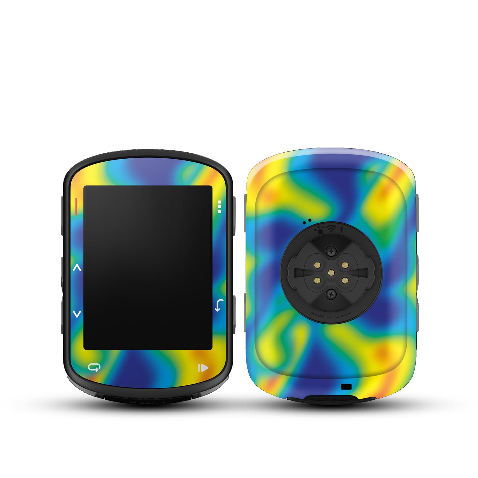 CHIDIFANS Stylish Stickers Compatible with Garmin Edge 540/840 Bike Computers, Protective Stickers, Cases, PVC Material in Various Styles (Style 63)