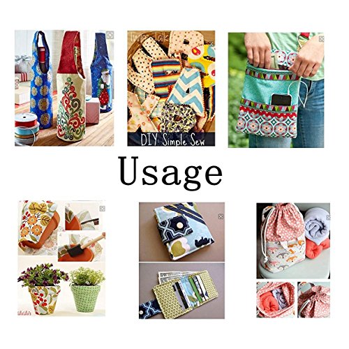 Quilting Fabric, Misscrafts 50Pcs 12" X 12" (30Cm X 30Cm) Cotton Craft Fabric Bundle Patchwork Pre-Cut Quilt Squares For Diy Sewing Scrapbooking Quilting Dot Pattern #TOP5