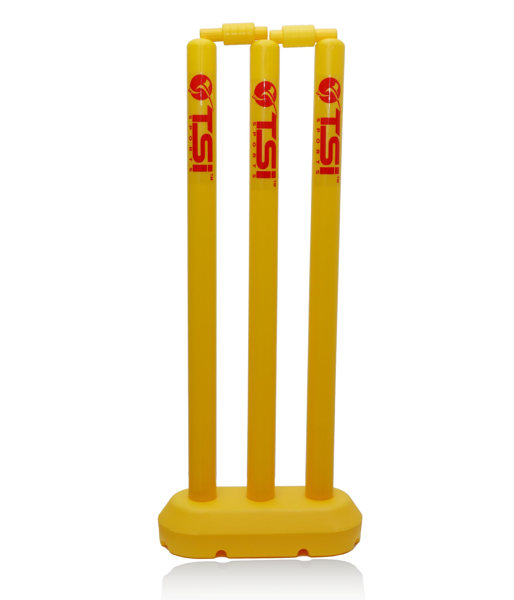 TSI Sports Junior Cricket Stumps Set & Stand with a Height of 22 Inches for Small Kids Age Group 3 to 8 yrs Old.-picture-35