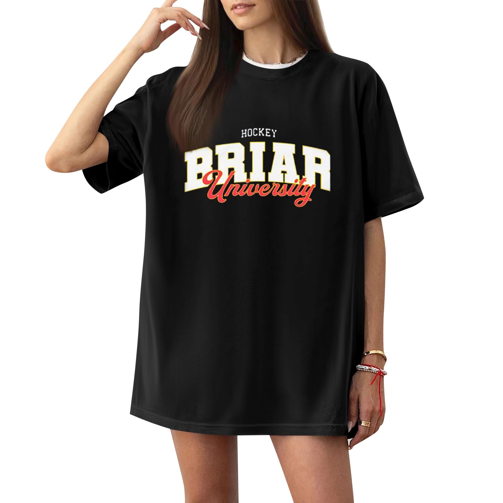 Briar U Shirt Graham 44 & Logan 22 & Tucker 46 & Di Laurentis 66 Off Campus Shirts Unisex Short Sleeve Briar University Shirts Sports Inspired Hockey Theme Tshirts Off Campus Merch for Fans