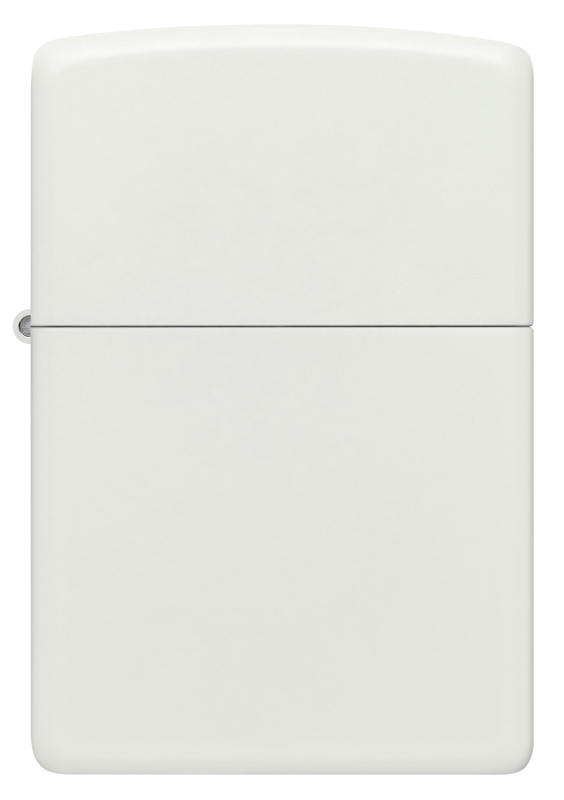 Zippo Sturmfeuerzeug - White Matte mit seitlicher Flammengravur - Nachfüllbar - Wiederverwendbar - Windfestes Design - Geschenkbox - Made in USA - Amazon Exclusive – Bild 2