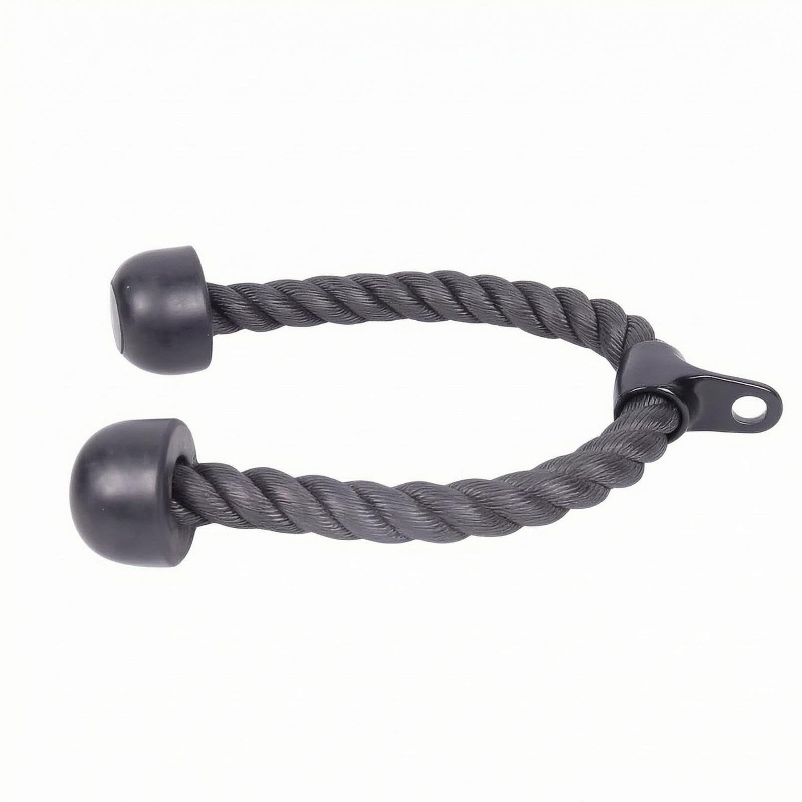 LAT Pulldown Bar Chrome LAT Pull Down Bar Bicep Rope Blk-image-6