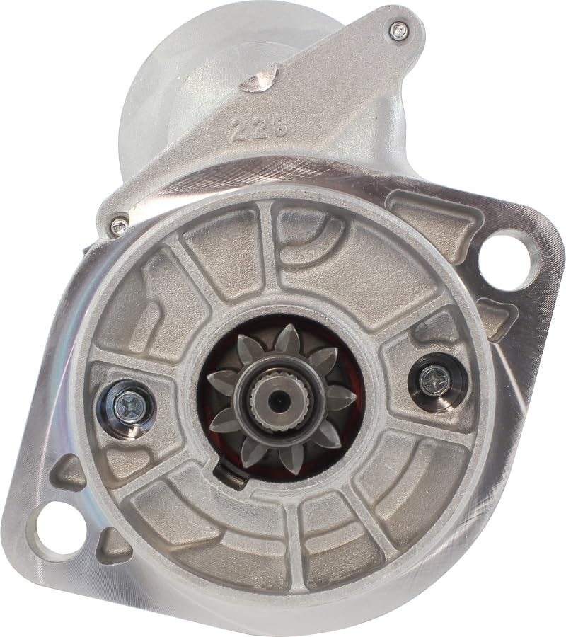 New Premium Grade USA Made! Starter Compatible with Massey Ferguson Ag Tractor MF-1240 MF-1250 MF-1260 Iseki 3-91 Diesel 1992-2002, Challenger MT265 MT275 MT285 MT285H 02 03 04 Replaces 3708282M93