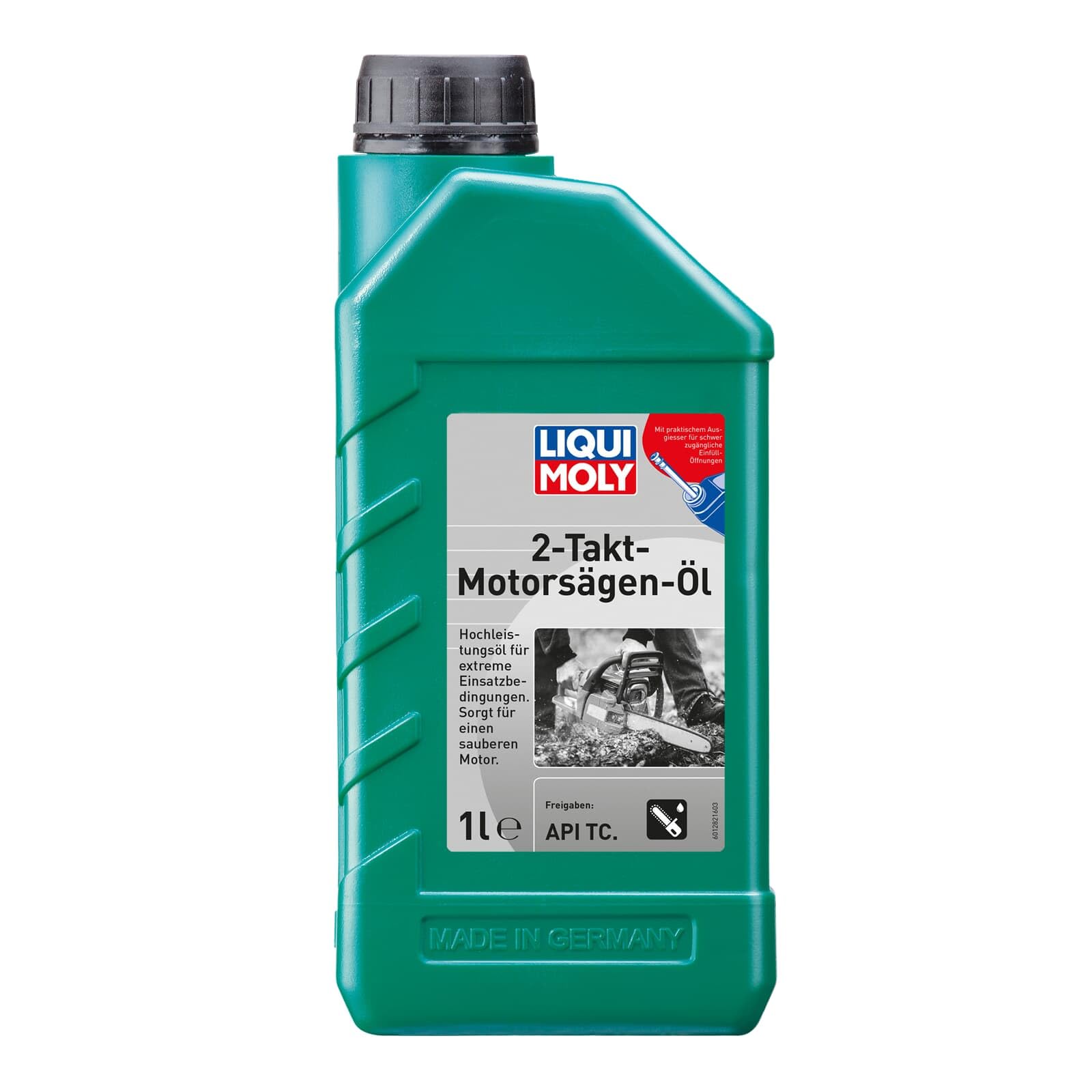 LIQUI MOLY Aceite para motosierras de 2 tiempos | 1 L | Aceite de 2 tiempos | 1282