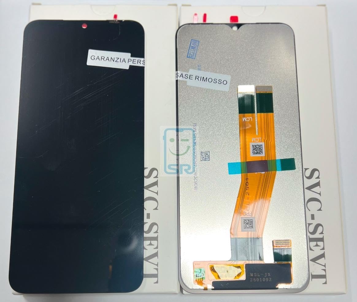 DISPLAY LCD OEM PER SAMSUNG GALAXY A14 4G SM-A145R A145P PARI ORIGINALE IN SERVICE PACK TOUCH VETRO SCHERMO + KIT GIRAVITI IN OMAGGIO