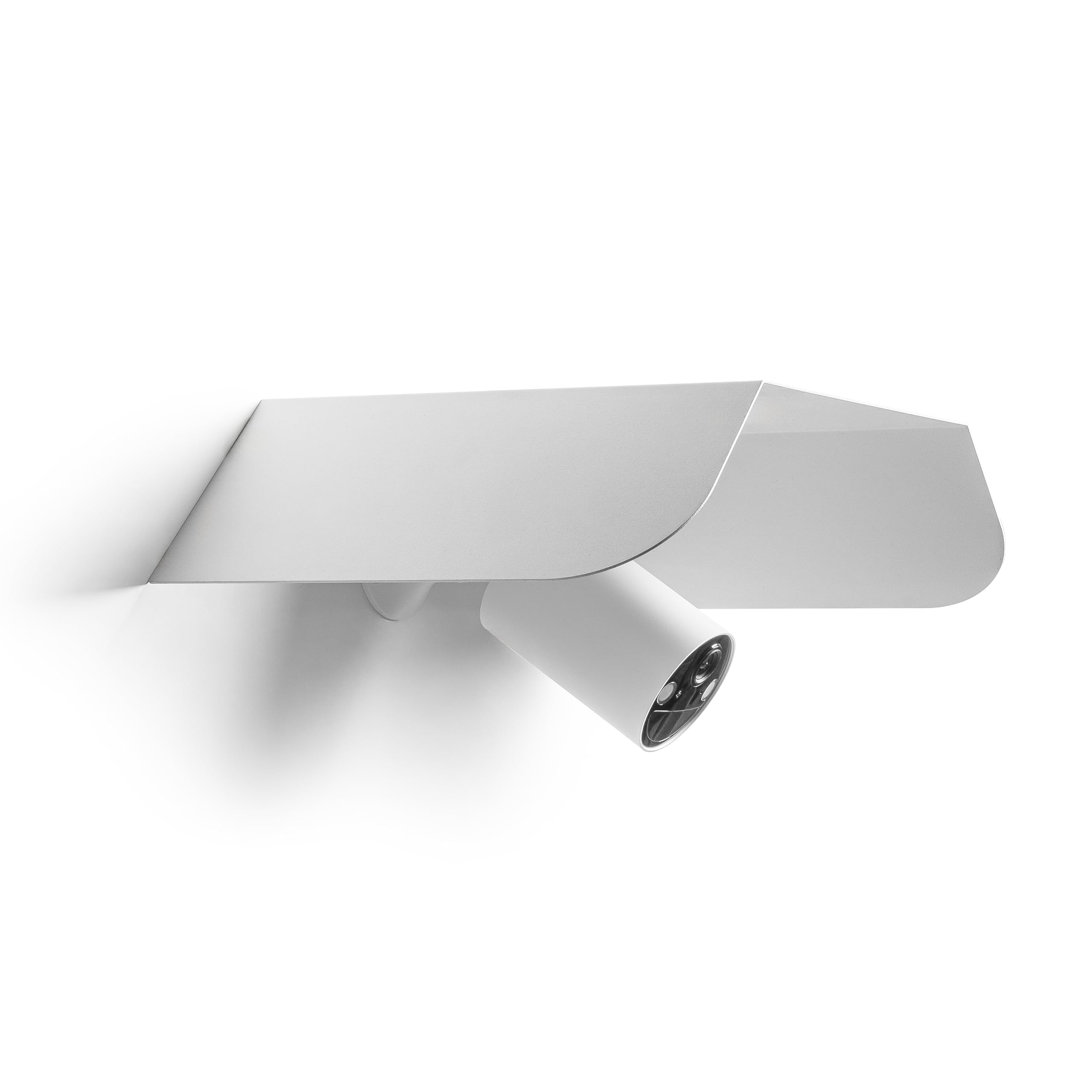 • Toit métallique pour caméra de sécurité • Visière auvent anti-pluie, pare-soleil • Toit couvert, abri et toit pour caméra IP, CCTV et visiophone • Protection pluie et rayons UV