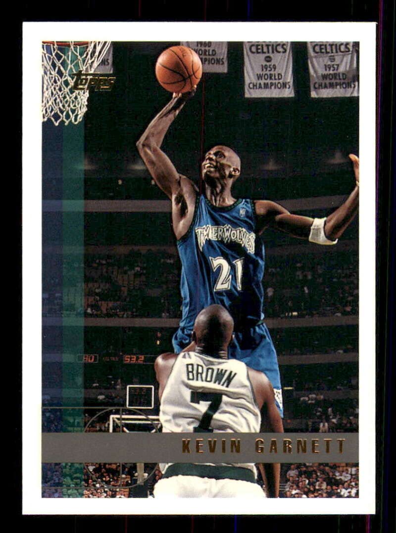 Amazon.com: 1997-98 Topps Series 2 Basketball #148 Kevin Garnett