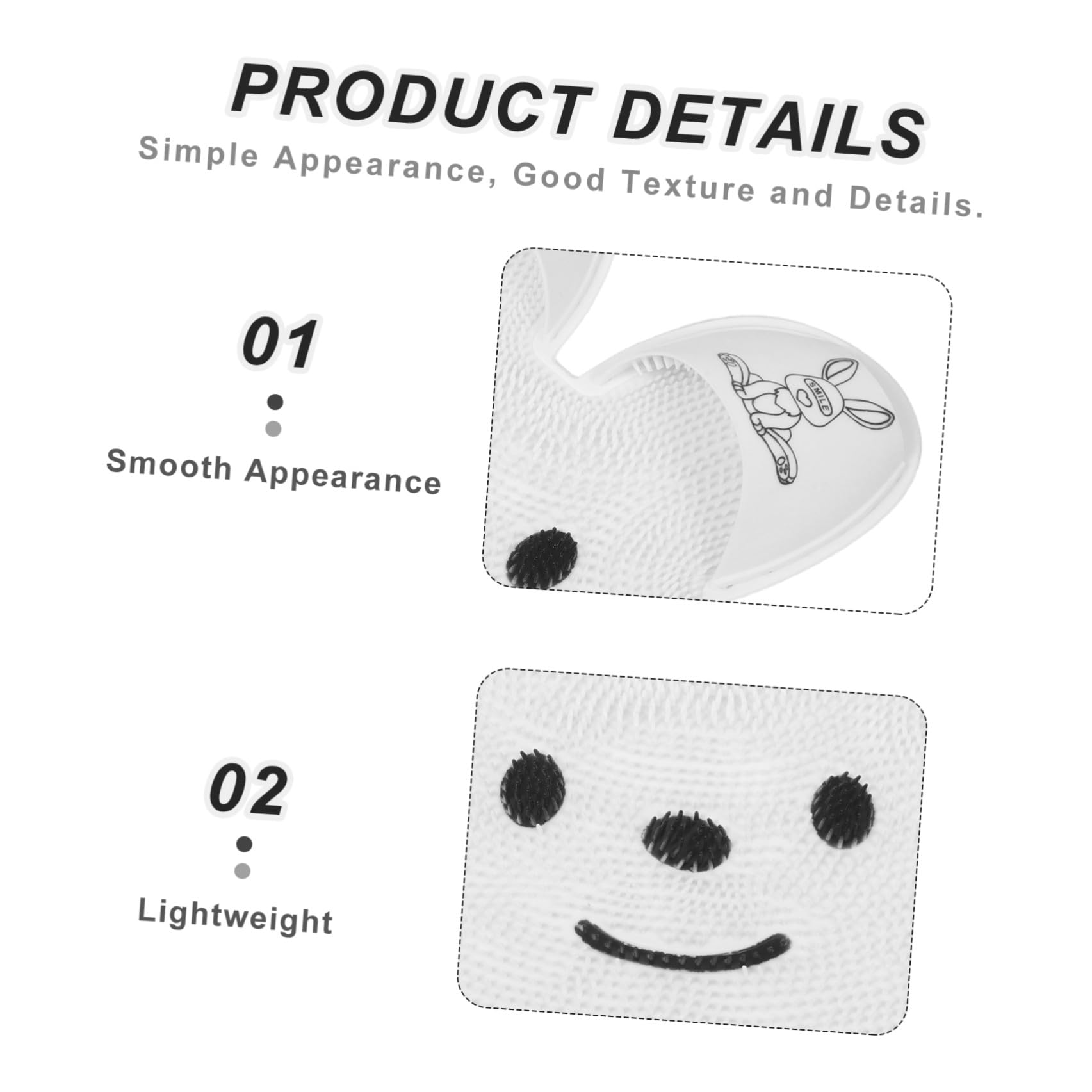 Tappetino Rimuove Antiscivolo Silicone a Forma di in e Bianco Esfoliante Pelle Morta, Massaggio Bagno Piedi per Tutta