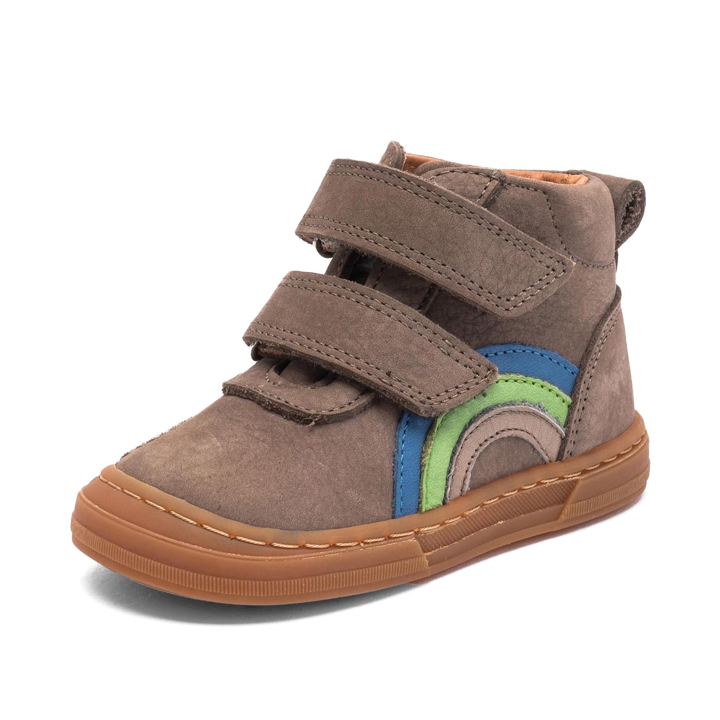 Basket mixte enfant Bisgaard Rainbow chaussure cuir souple