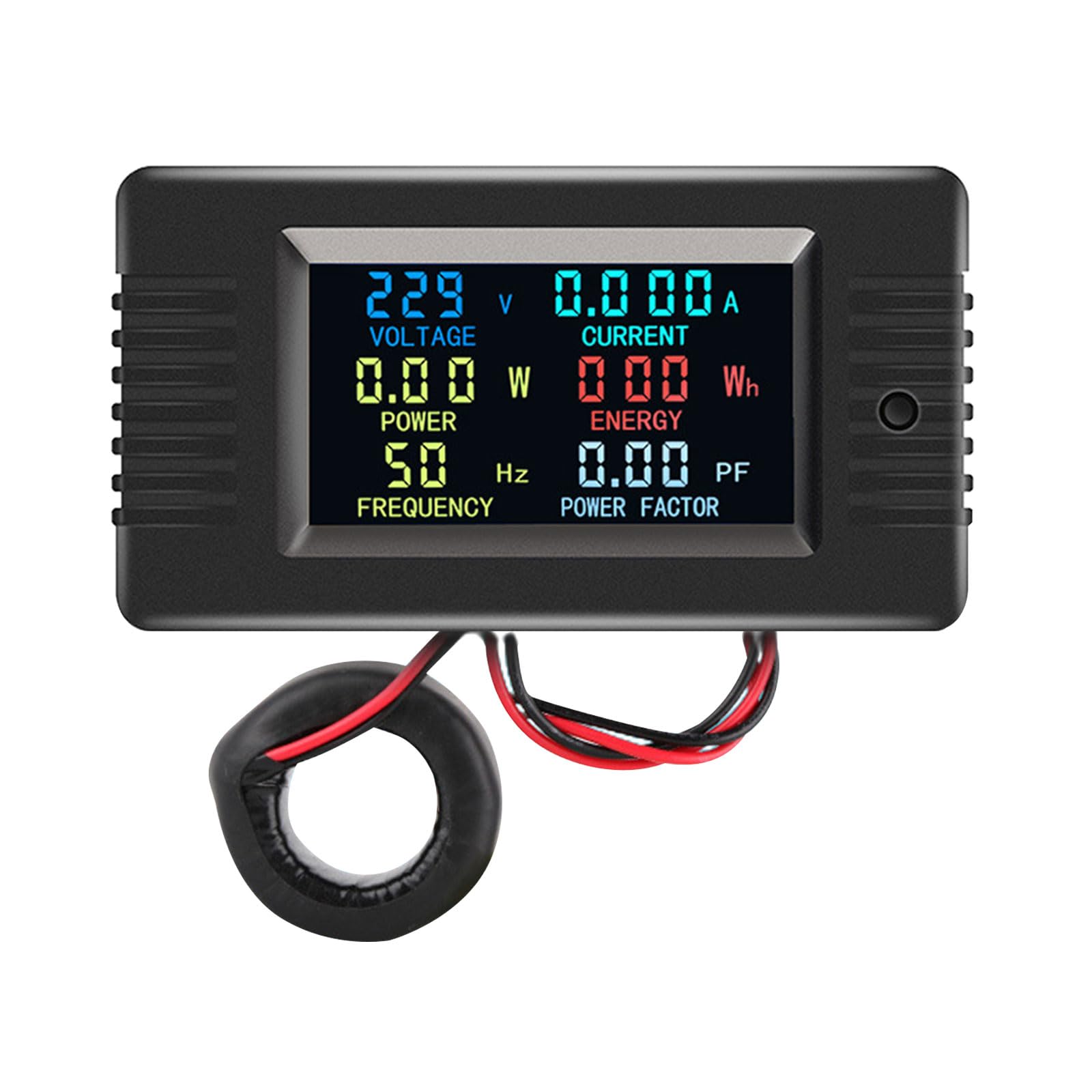 Buxuaaaa Set A Power Consumption Instrument With Digital Readout Digital Power Monitors For Commercial & Residential Setting Industrial Management