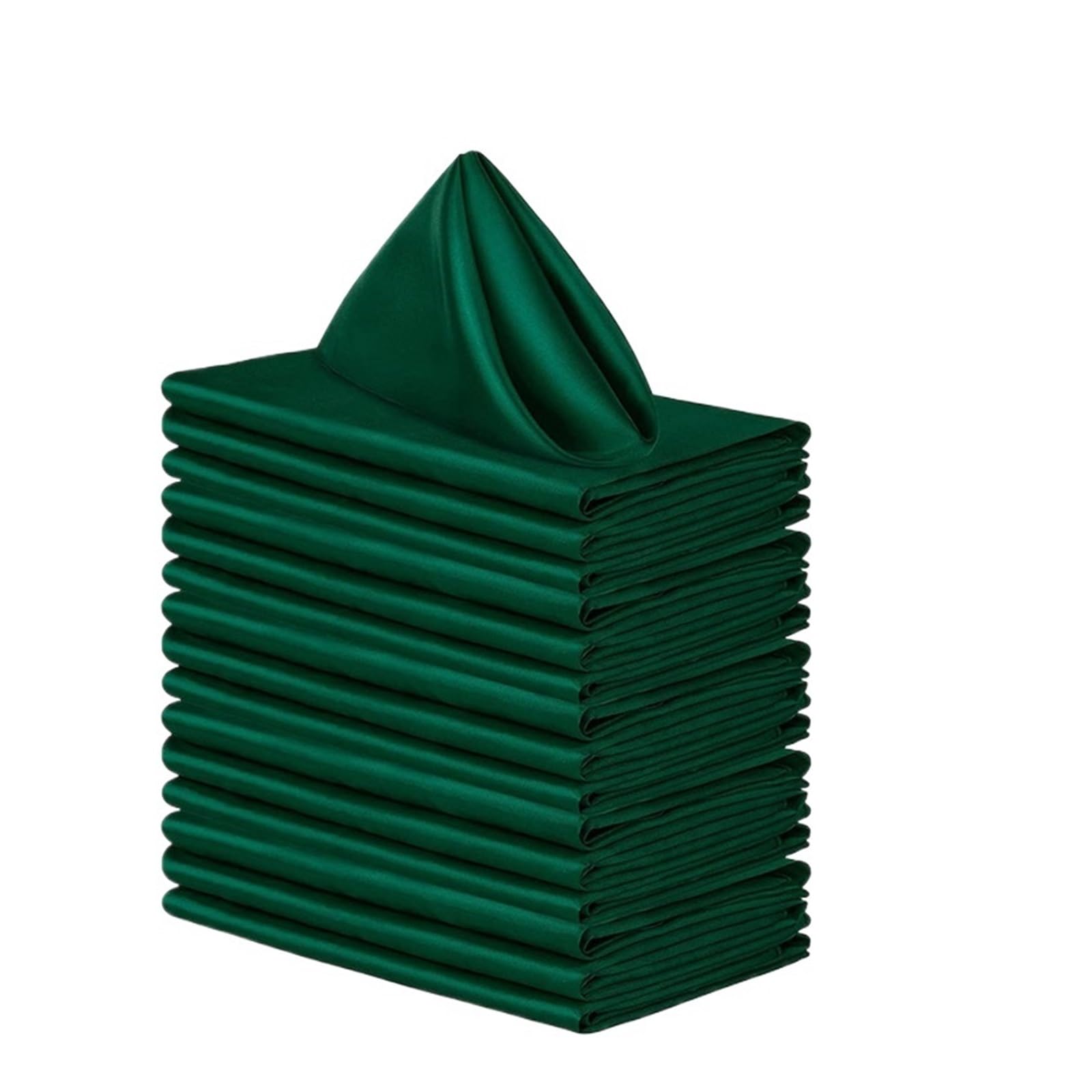 Satin Dinner Napkins 6pcs Satin Napkin 30cm*30cm Towel Soft Table Napkins for Wedding Party Home Hotel Decor(Color 11)