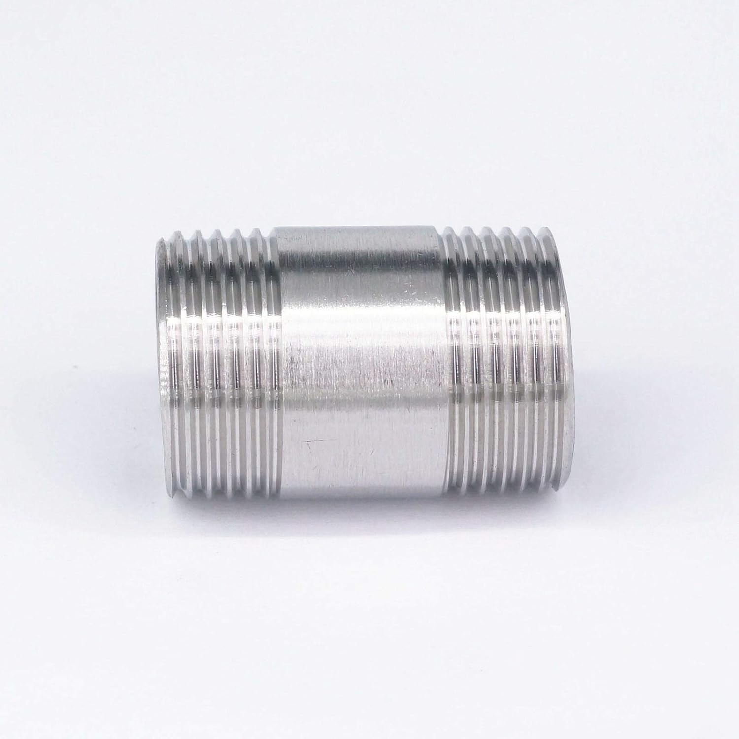 1インチ等長雄ねじバレルニップル 304ステンレスパイプ継手コネクタカプラ 水 油 空気