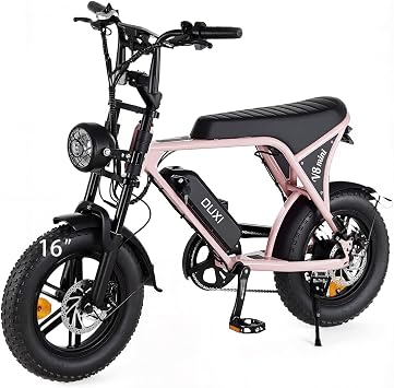 OUXI V8 Electric Bike for Adults/Teens, 16"/20" Fat Tire E Dirt Bike