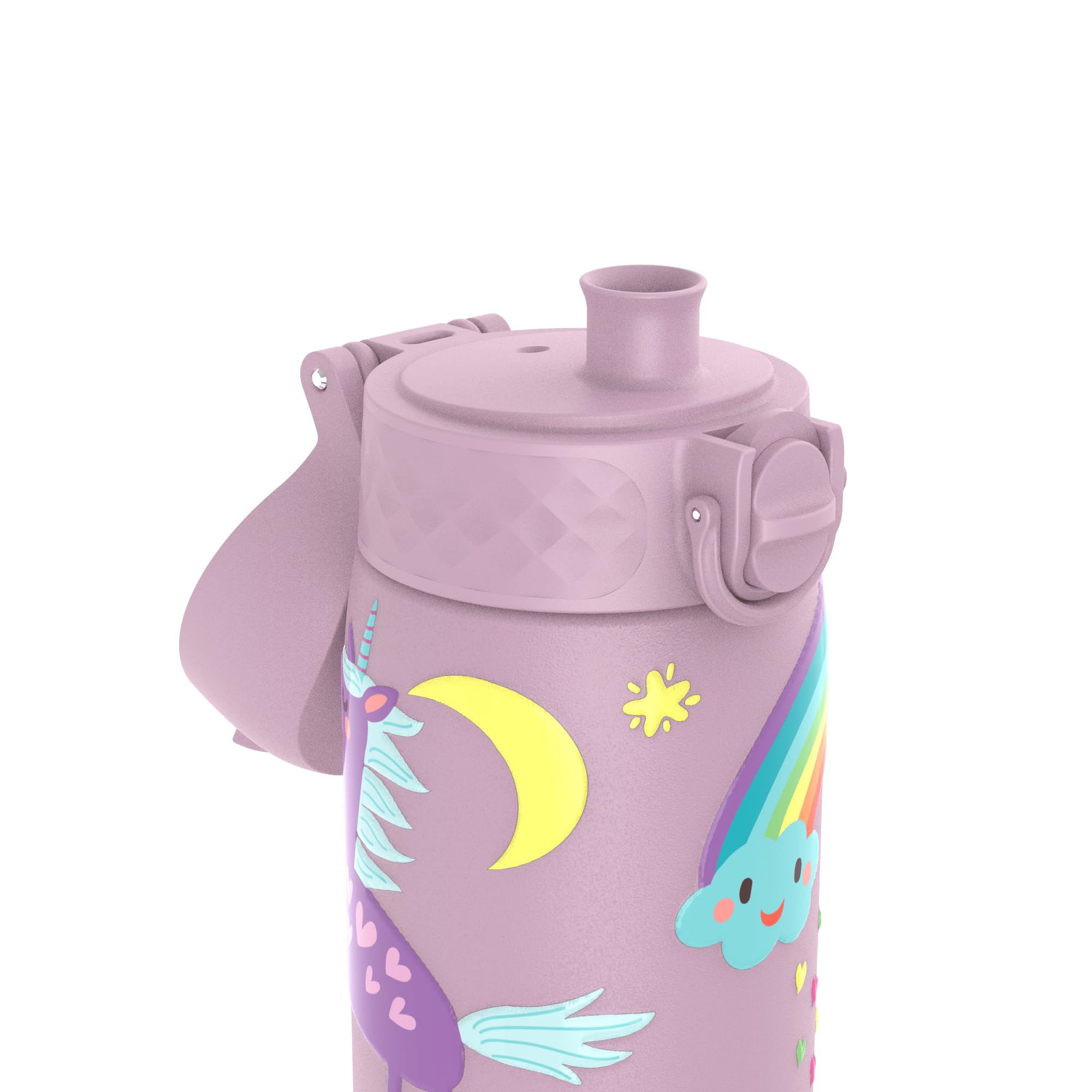 Ion8 Vacuum Insulated Steel Water Bottle, 500 ml/17 oz, Leak Proof, Easy to Open, Secure Lock, Dishwasher Safe - Image 3