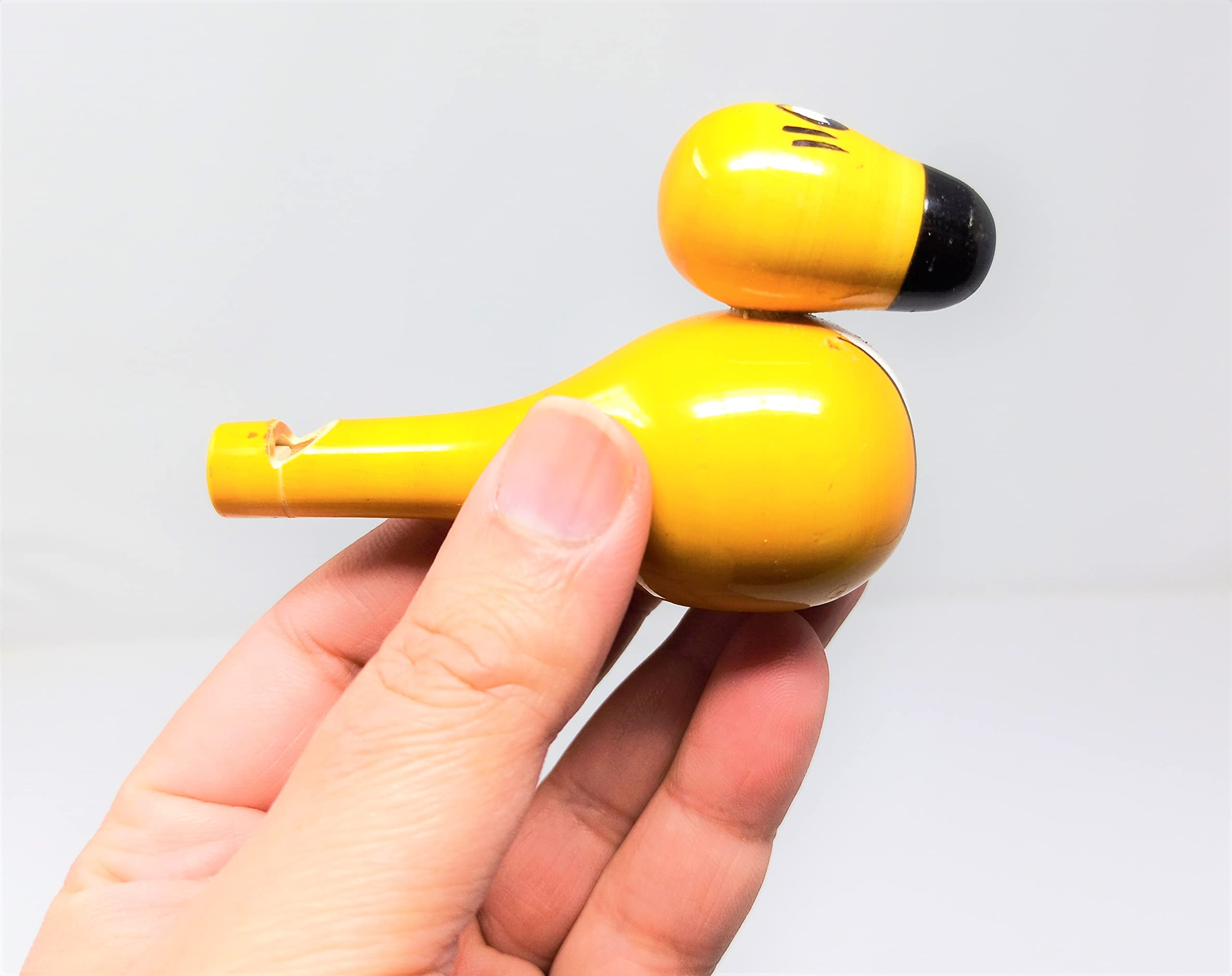 A&A Kreative Box Wooden Whistle Handcrafted Sound Toy Discover Sounds Develops Sensory Skills for Kids Toddlers Children (Pogu Penguin) - Image 3 thumbnail