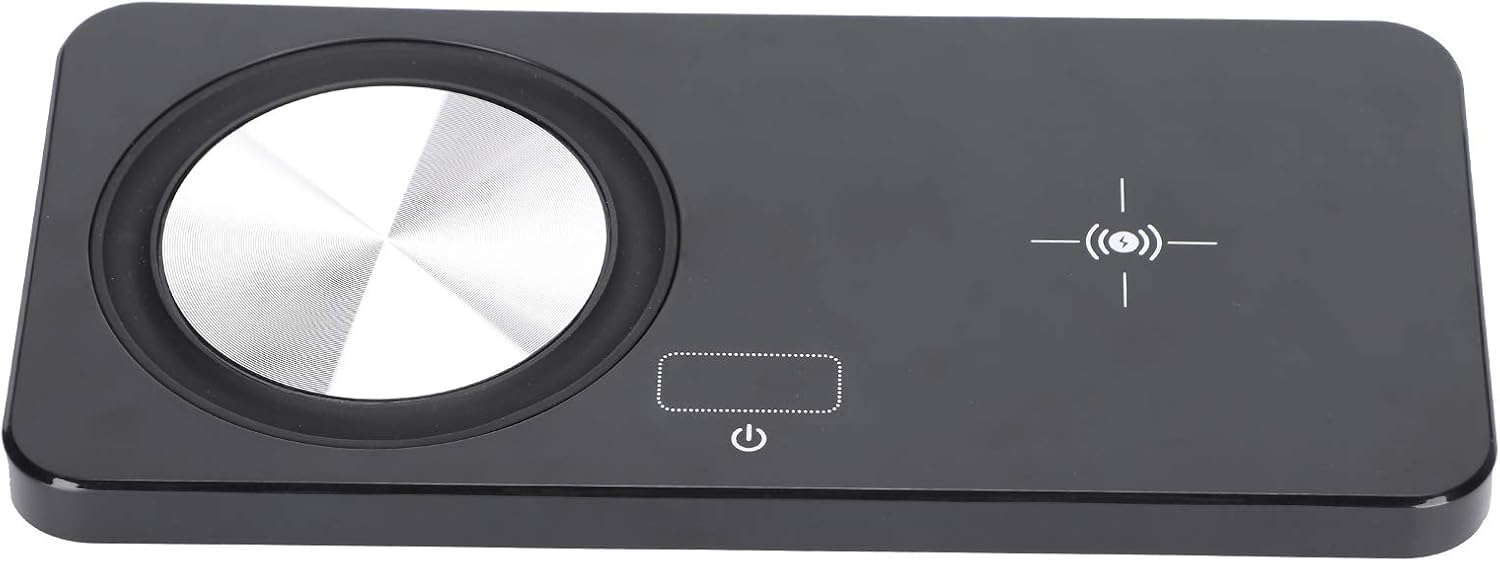 Coffee Warmer Phone Charger, Desktop Beverage Warmer Heater Heating Pad, Wireless Charging pad, Coffee Warmer for Desk