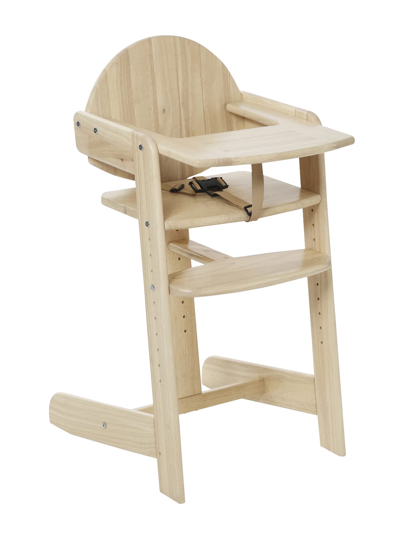 VERTBAUDET Chaise haute évolutive Woody 2 bois TU