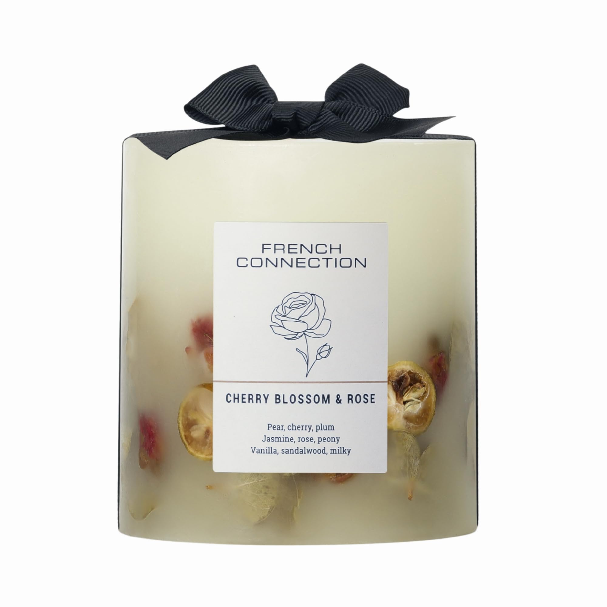 French Connection Botanical Collection Cherry Blossom and Rose Scented Candle