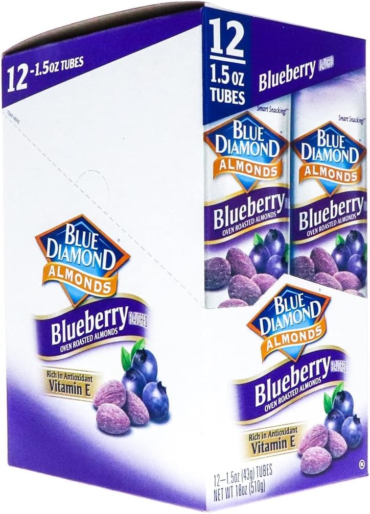 Blue Diamond Almonds Blueberry 1.5oz 12 count