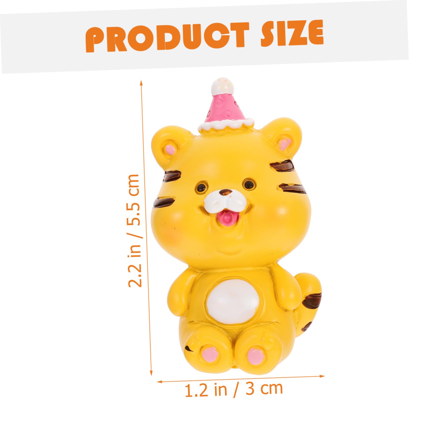 DECHOUS 12stücke Tier-cupcake-topper Robustem Resin Für Kindergeburtstag Und Partys Miniatur-tierfiguren Als Kreative Tortendekoration Für Feierlichkeiten