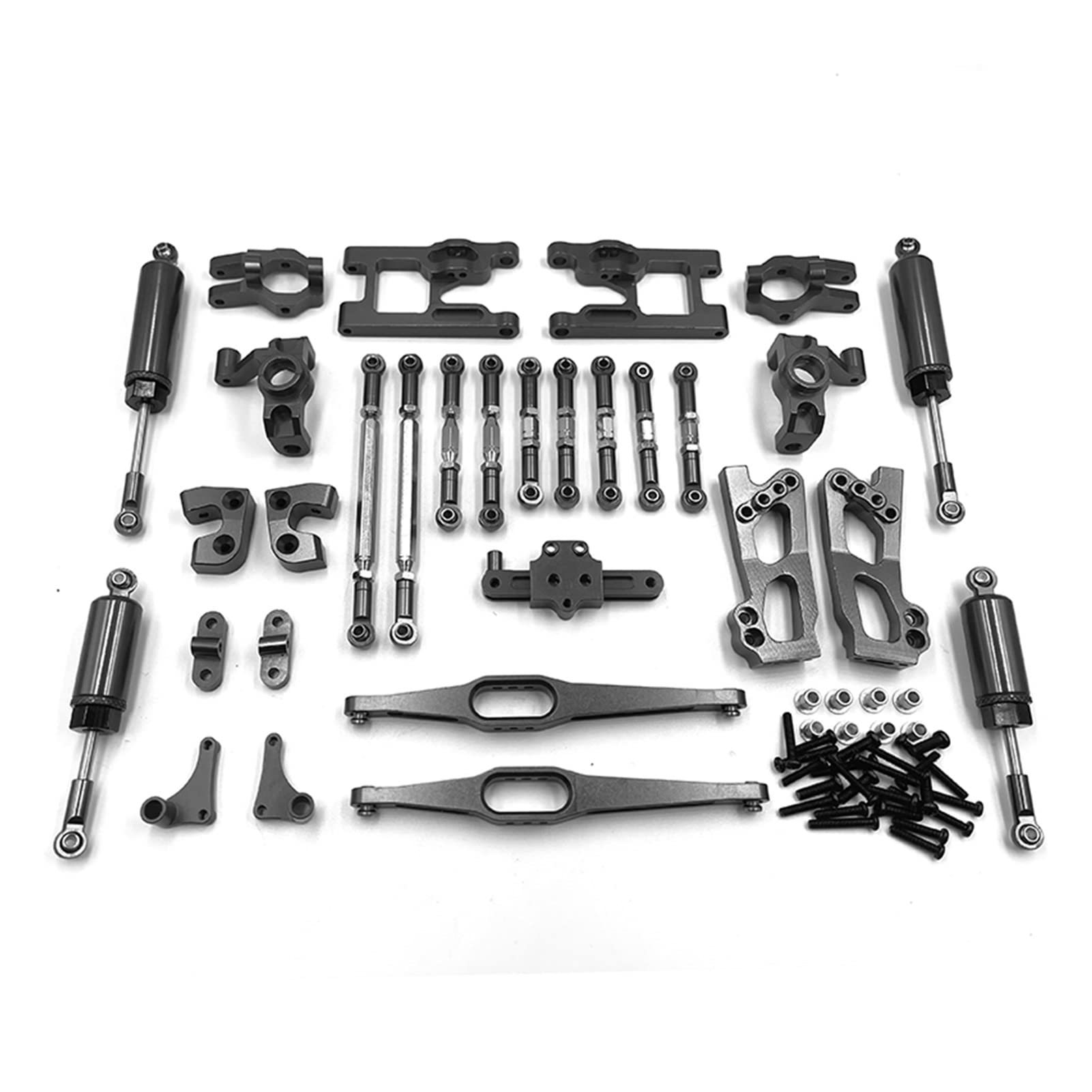 Model Części metalowe Wahacz C, do siedzenia, układu kierowniczego, do siedzenia, zestaw części do samochodów RC, do WLtoys, 12428 12423 12427 Części do samochodów RC FY-01 02 03 Zdalny amorty