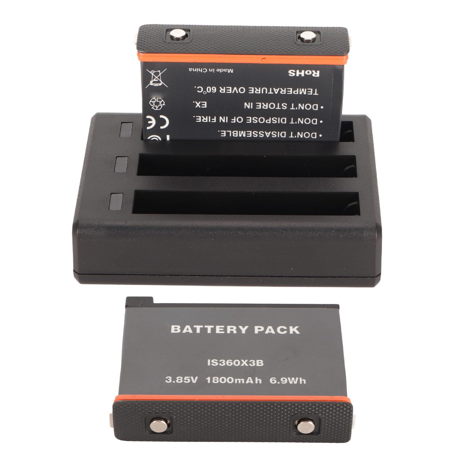 Cargador de Batería de 3 Ranuras para X3 con Cable
